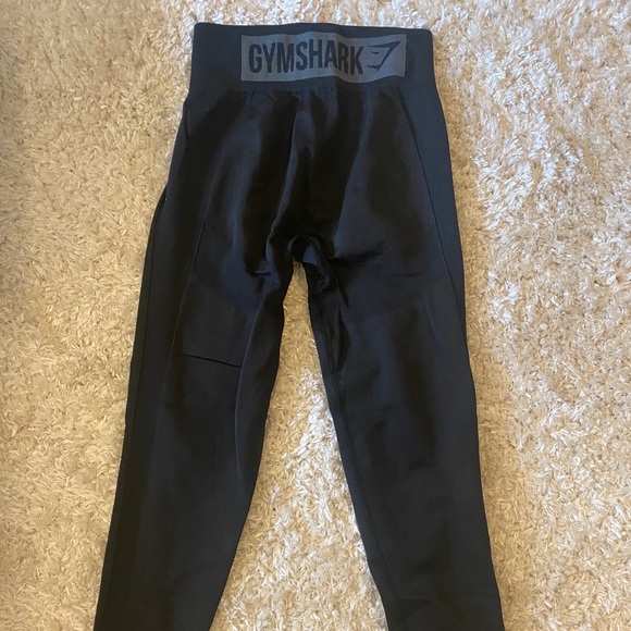 Gymshark Flex High Waisted Leggings (black) - Picture 4 of 5